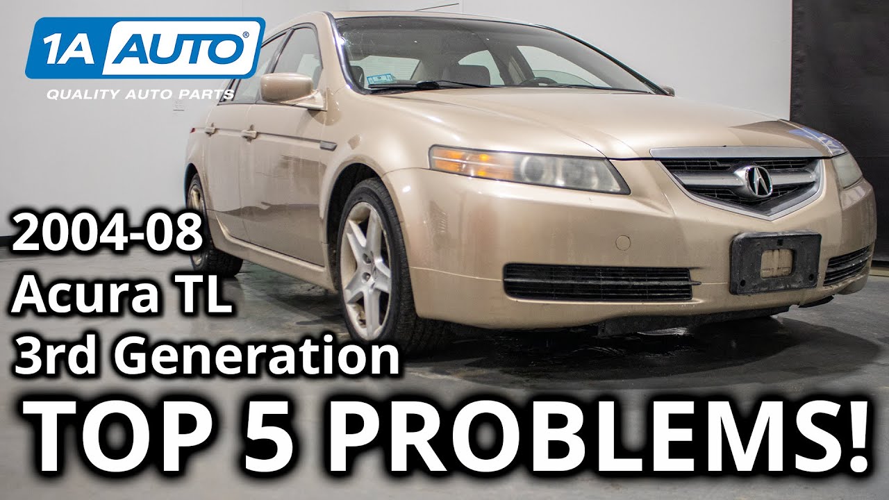 5 основных проблем Acura TL Sedan 3-го поколения 2004-08