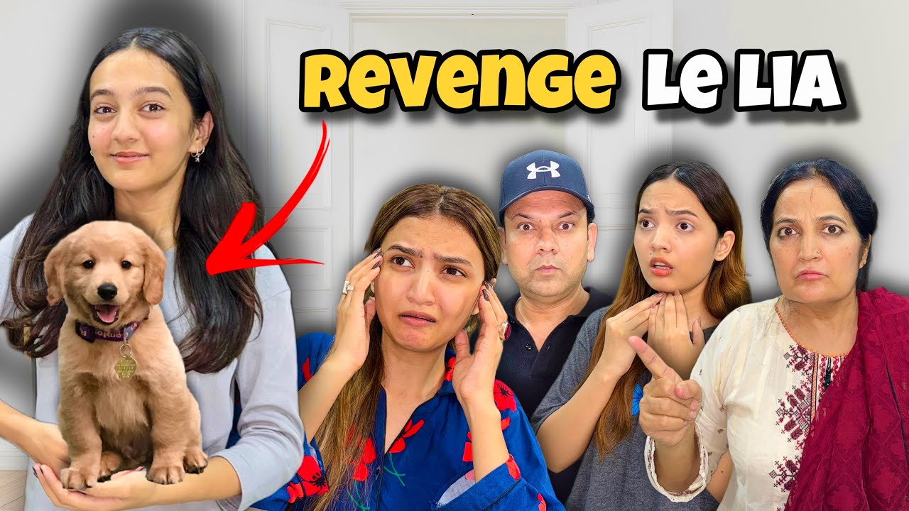 Finally Hira Say Revenge Le lia😈 | New Dog 🐶|Hira ko Room me lock krdia 😨 |Sistrology|Rabia Faisal|