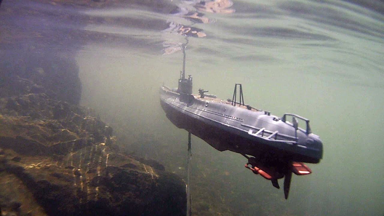 IJN I-19 RC Conversion maiden dive