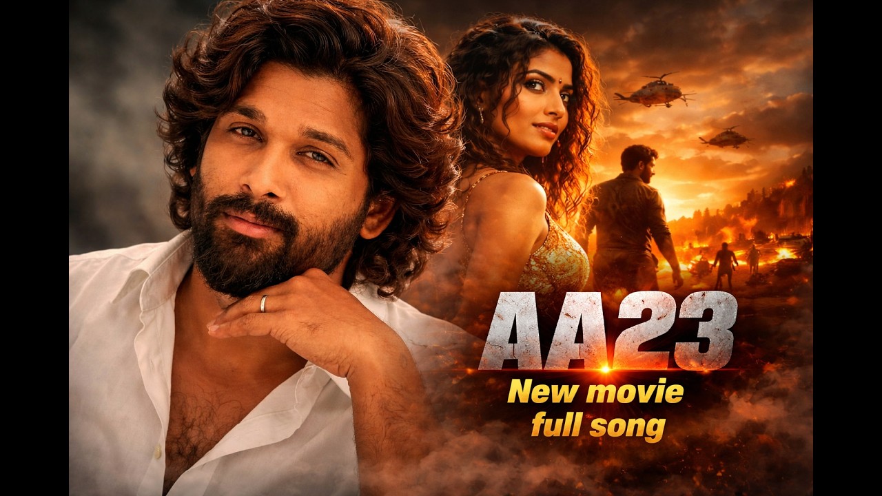 AA 23 Full Song Video (4k) | Icon Star Allu Arjun | Lokesh Kanagaraj | Anirudh |