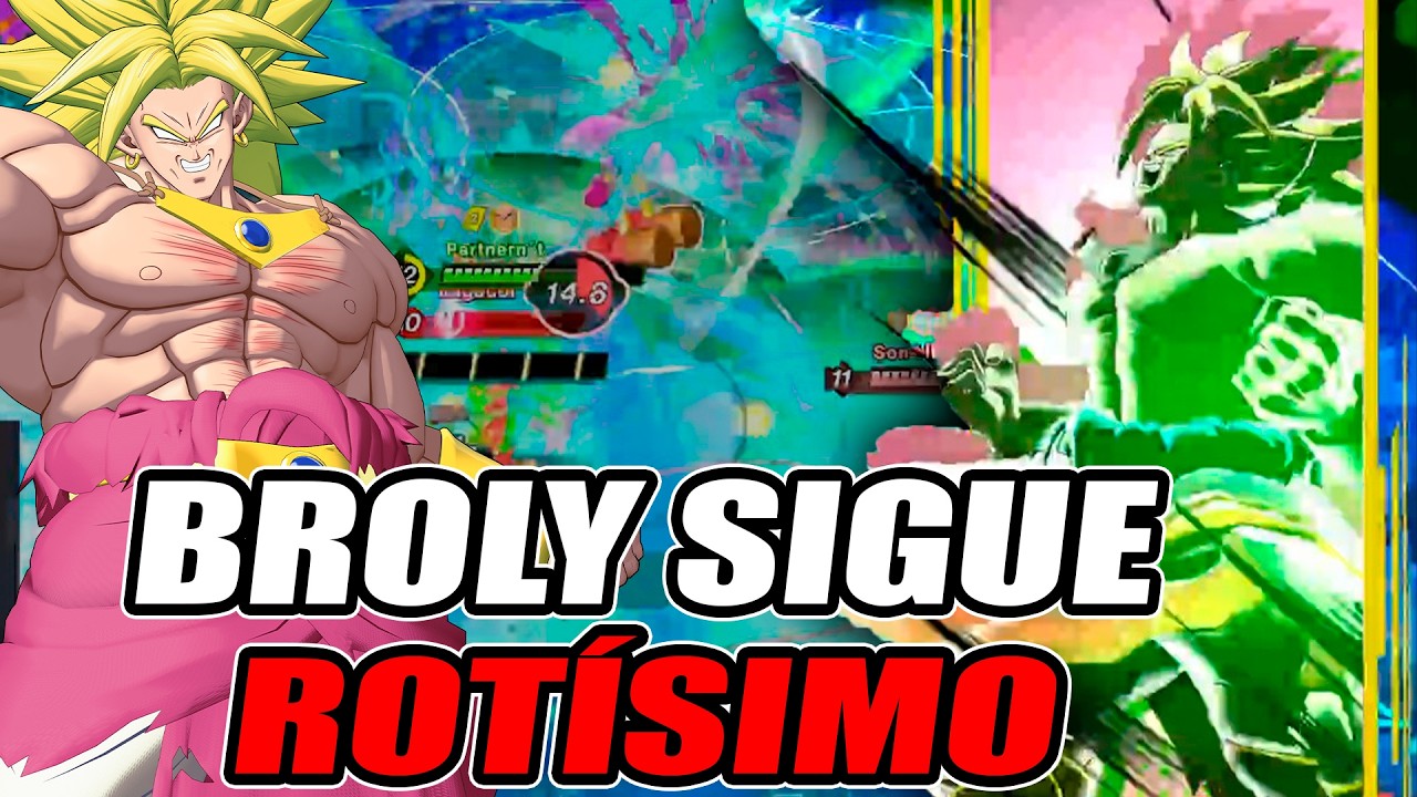 ROTÍSIMO ¿LA BUILD de BROLY TANK? en Dragon Ball Gekishin Squadra Gameplay