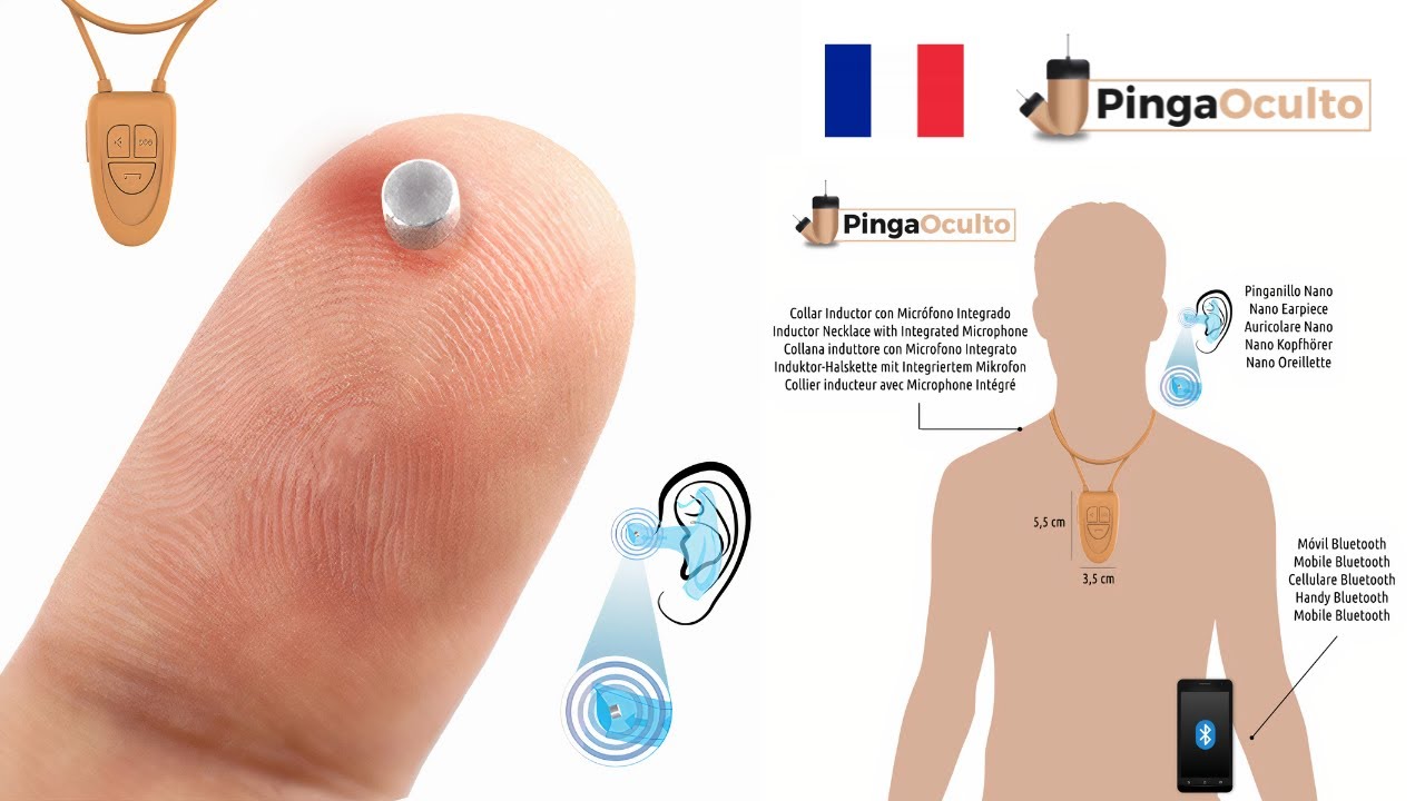 Oreillette Espion Nano V4 - R&eacute;vision et Tutoriel - Fran&ccedil;ais | PingaOculto