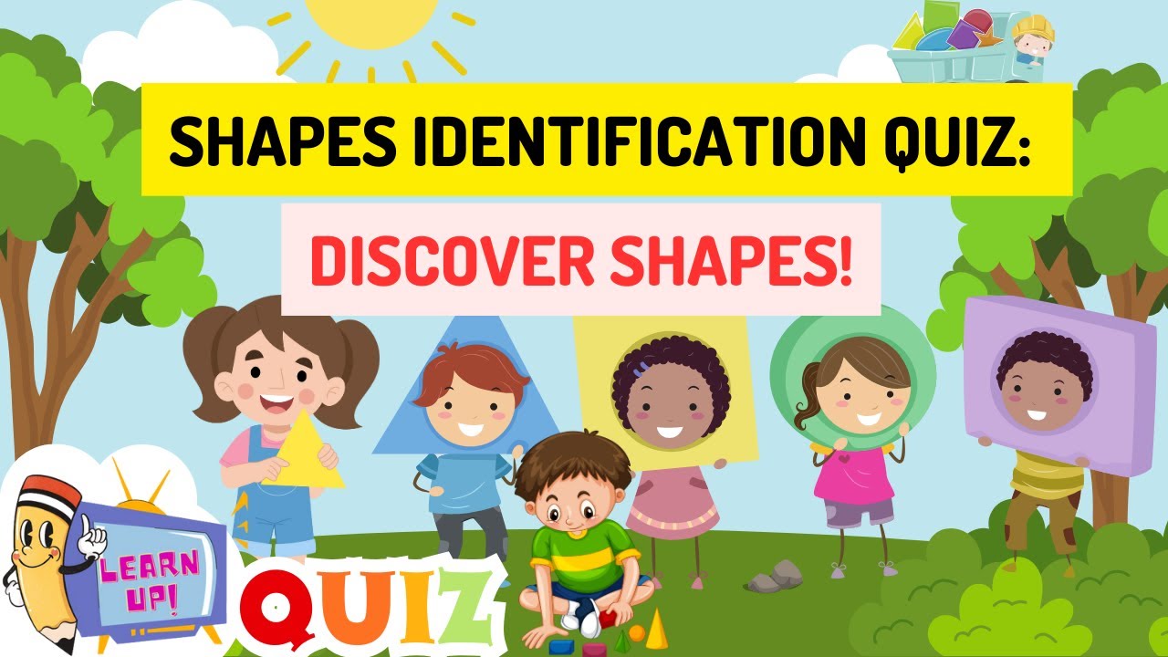 Shapes Identification Quiz Discover Shapes! 🔵🟢🔺| Shapes quiz for kids. #learnenglish #pubquiz #quiz