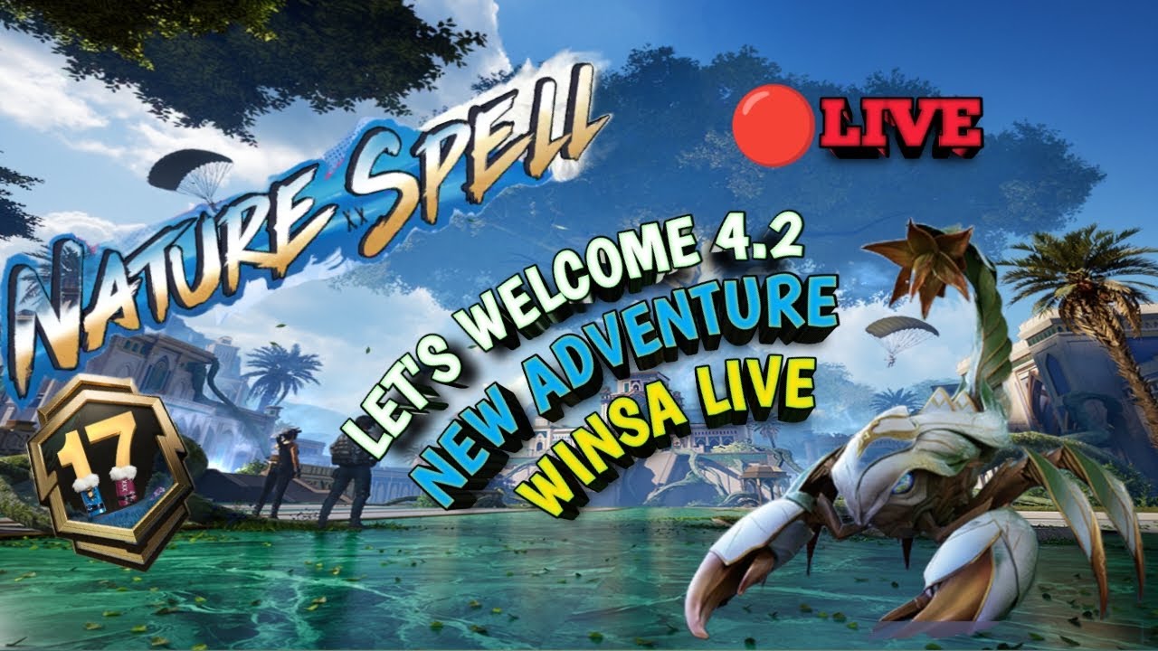 🔴  NEW UPDATE 4.2  LIVE STREAM | WINSA GAMING LIVE | BGMI