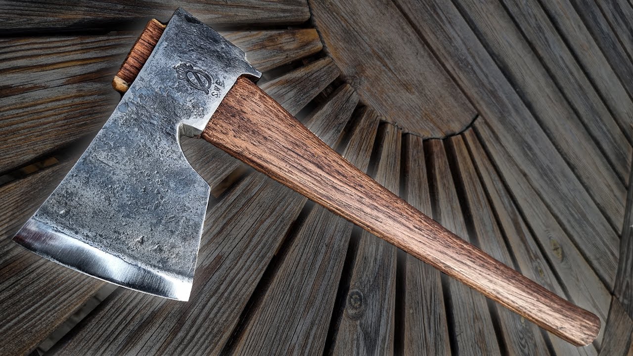 Blacksmithing - Forging a Hjärtum style Axe