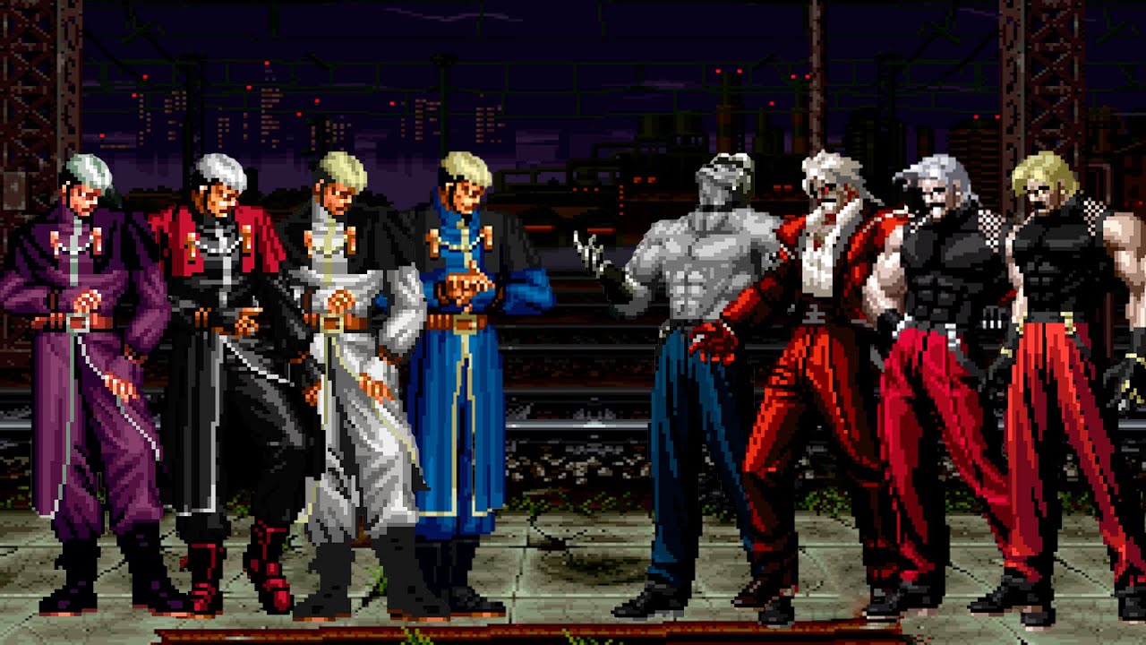 [KOF Mugen] Goenitz Team vs Rugal Team