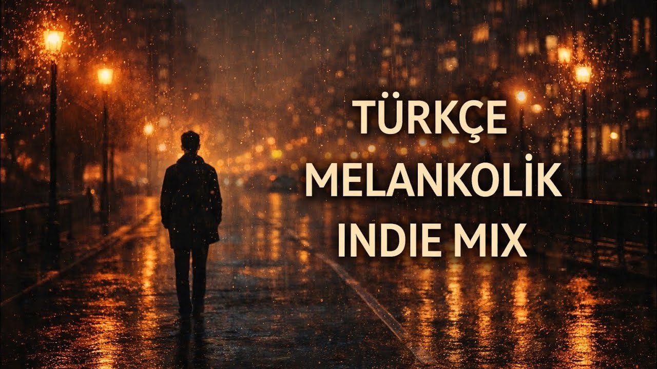 Türkçe Melankolik Indie Mix | Yağmurlu Gece Şarkıları (77Dakika)