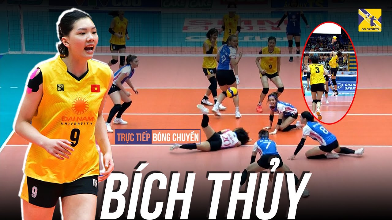 Set đấu HAY NHẤT của Bích Thủy và ấn tượng Lâm Oanh XỬ LÝ 2 CHUYỀN kết thúc pha rally cực hay