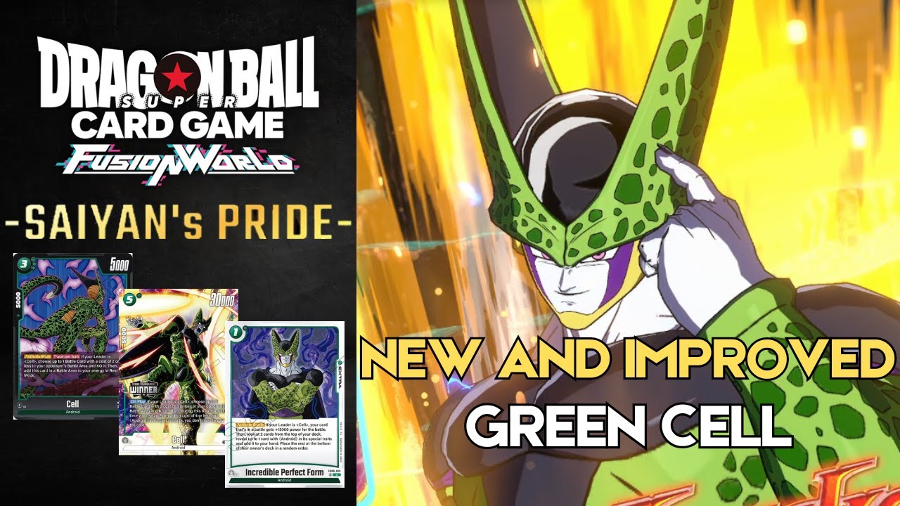 You Could Say I'm New and Improved! - Green Cell - (Dragon Ball Super Card Game Fusion World) [FB08]