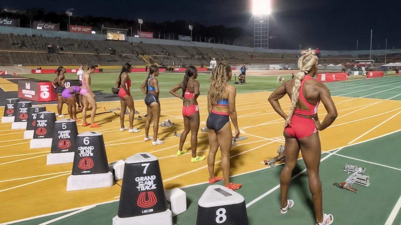 OMG The Fastest Women's 100m | Jamaica vs USA, Great Britain And Australia