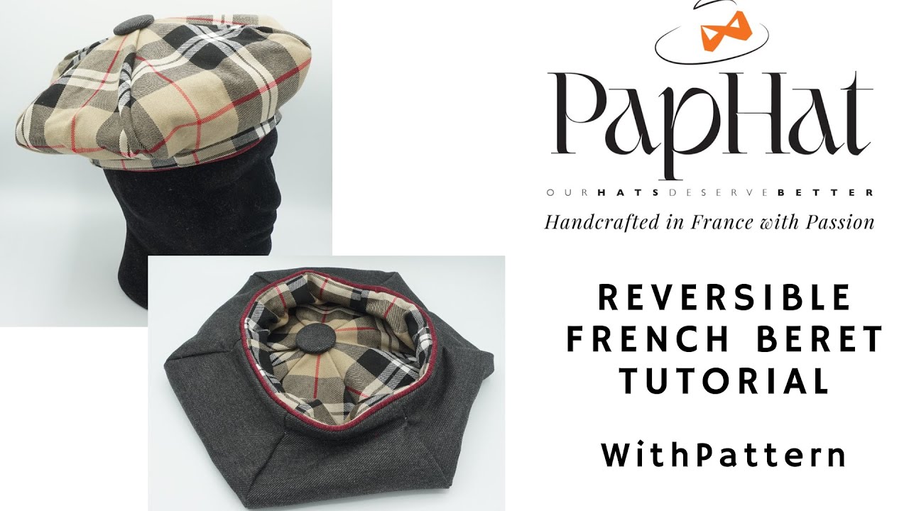 Reversible French Beret (Free Pattern)