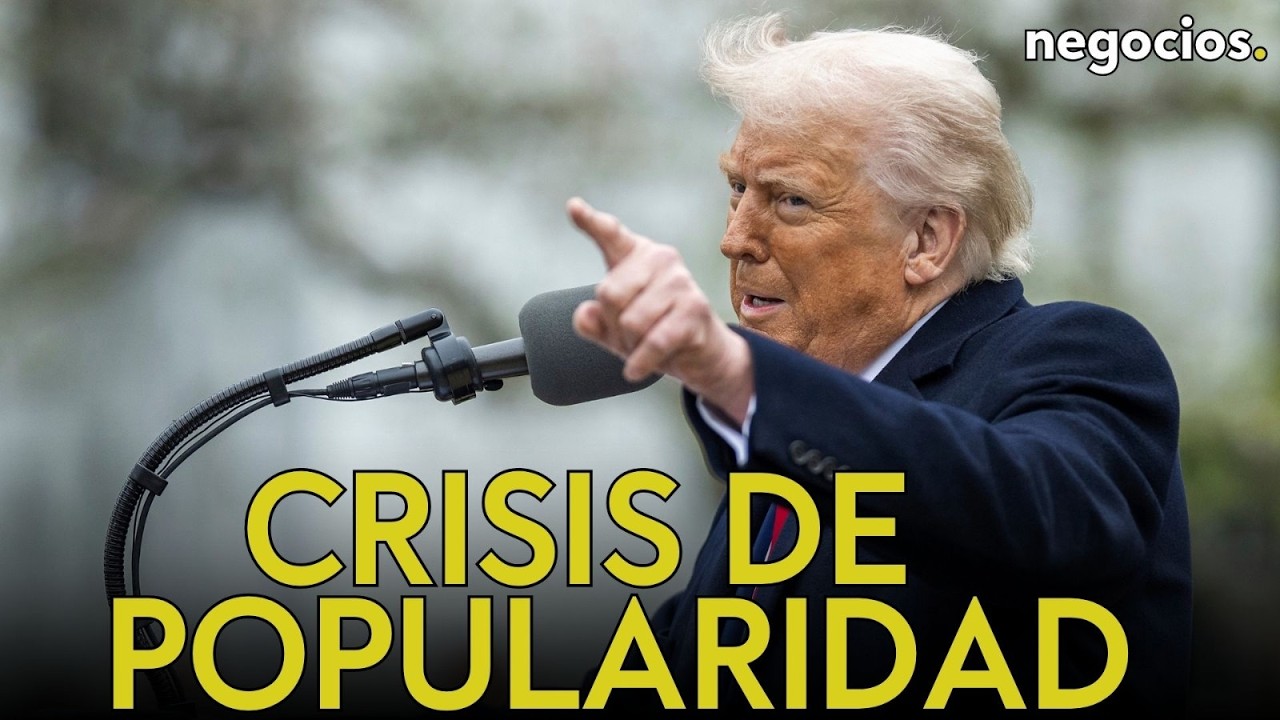 Trump se convierte en el presidente m&aacute;s impopular de la historia de EEUU: cae a -17 tras la guerra