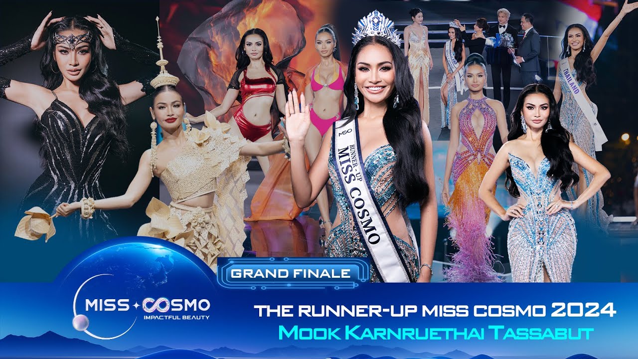 The Runner-up Miss Cosmo 2024 | Mook Karnruethai Tassabut