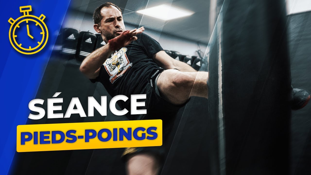 Boxe pieds poings : séance complète au sac de frappe | Greggot