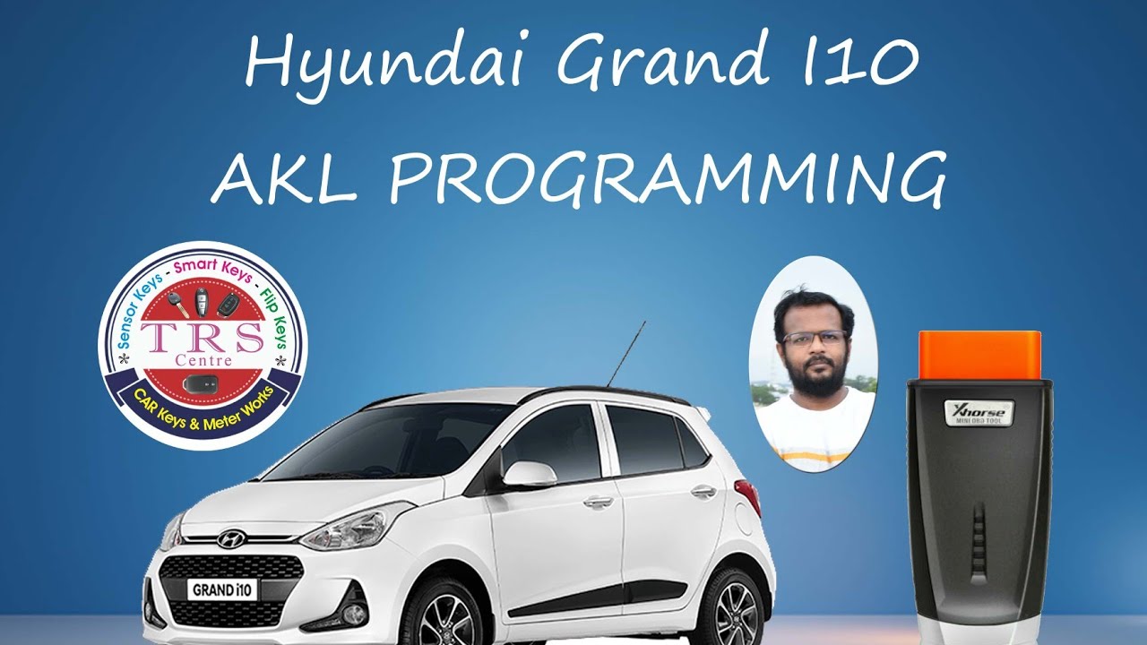 Hyundai Grand i10 AKL & Remote Programming by Xhorse Mini OBD Tool
