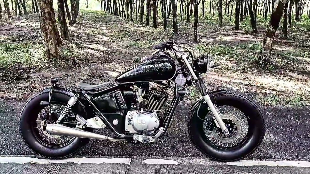 Honda phantom200 Custom bobber_style .. 10/2025 ( @ ขอนแก่น ขอบคุณพี่วุฒิ มากๆน่ะครับ )