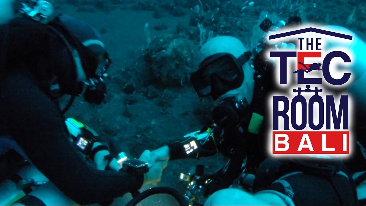 113m Tec Deep Trimix Dive Tulamben - Bali