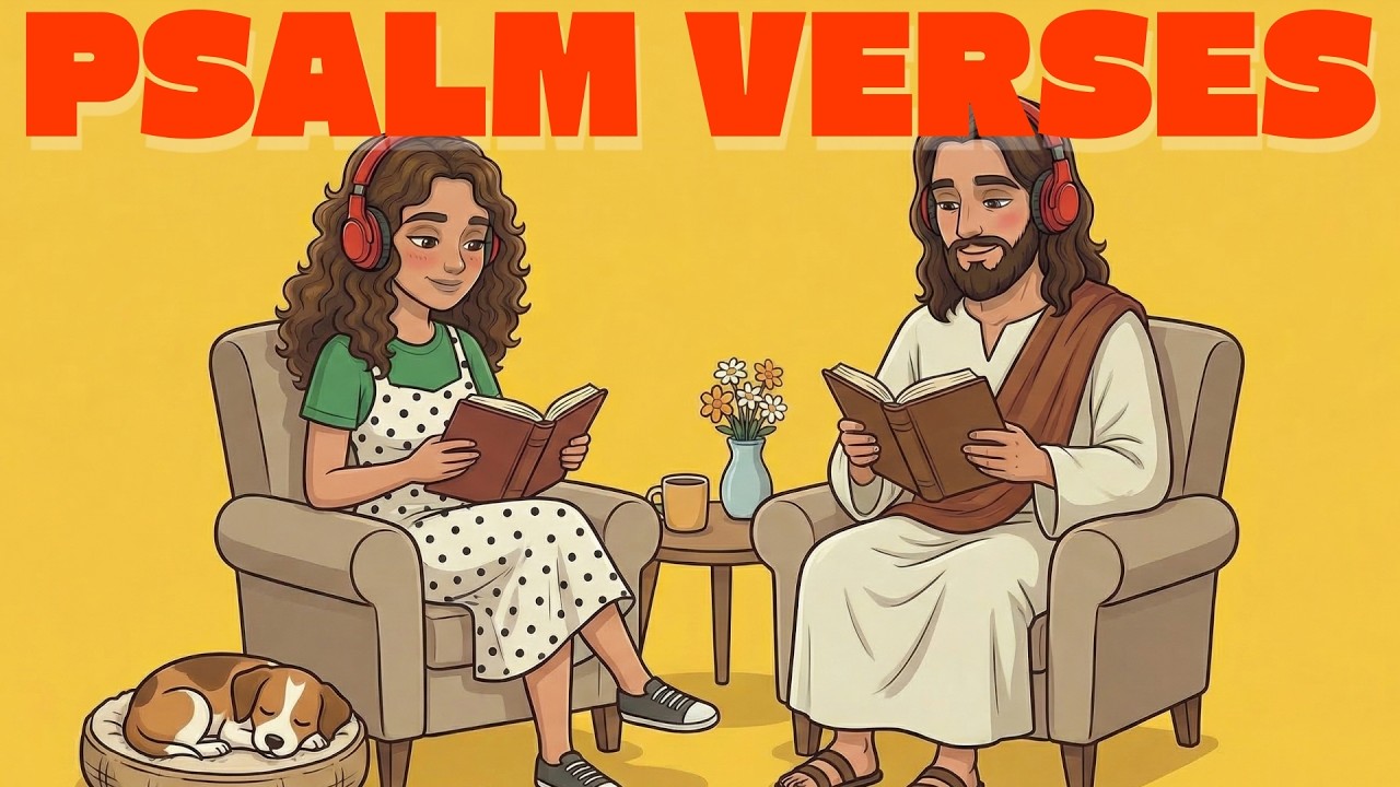 ✨ Psalms Verse by Verse (KJV) – Christian Jazz for Study, Work & Quiet Focus | Scripture Study Music