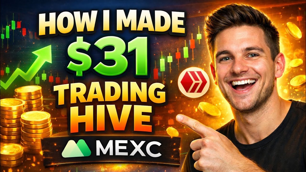 How I Made $31 Trading HIVE on MEXC (Beginner Friendly Strategy)#CRYPTOCURRENCY ##liquidity #bitcoi
