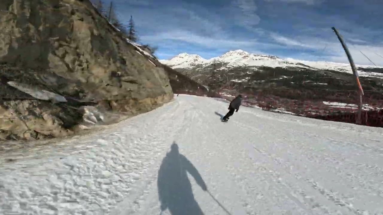Serre chevalier Villeneuve de haut en bas