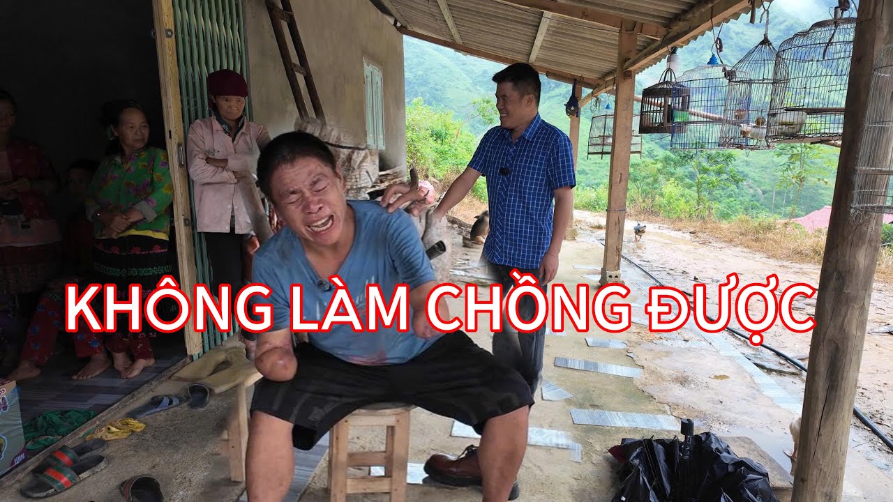 A V&agrave; Chim C&aacute;nh Cụt Kh&oacute;c Như Mưa Rơi V&igrave; Cụt Tay Kh&ocirc;ng L&agrave;m Được Chồng 2 Vợ A N&ocirc;ng TV official