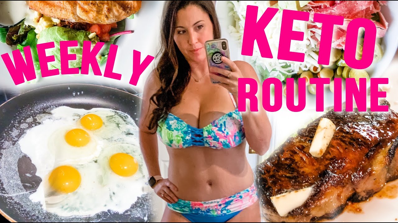 My Weekly Keto Routine w/ Food Journal and Plan!