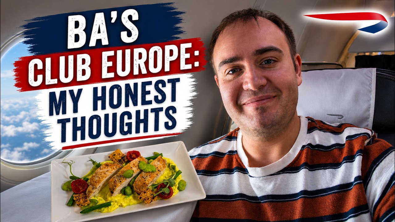 My honest thoughts on BA’s Club Europe service | Flight Review | Geneva—London Heathrow | A319