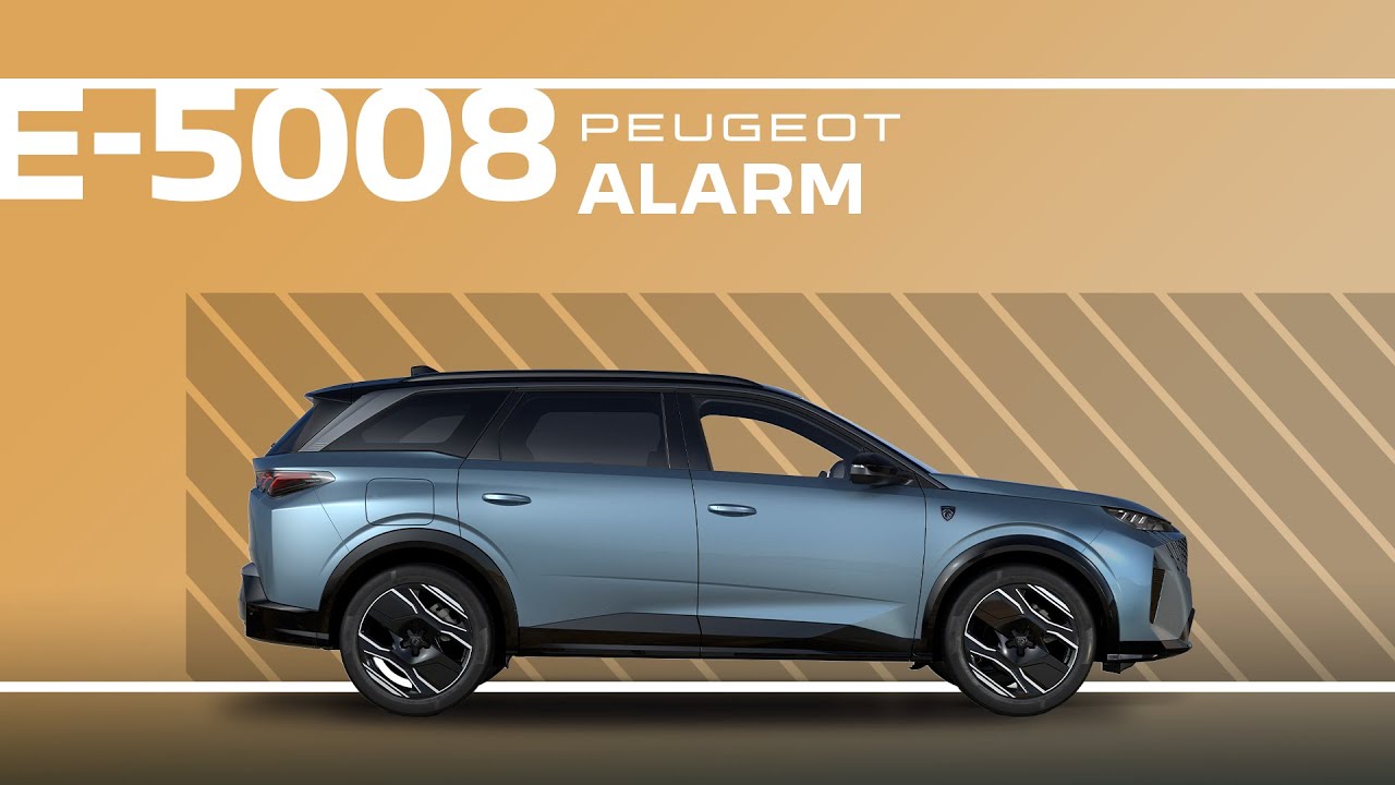 Peugeot E-5008 & 5008 | Tutorial | Alarm