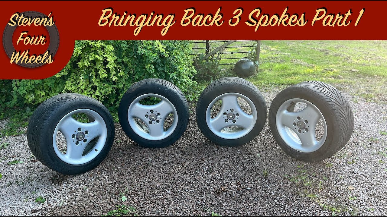 I’m bringing back 3 spoke alloys on my Mercedes R170 SLK