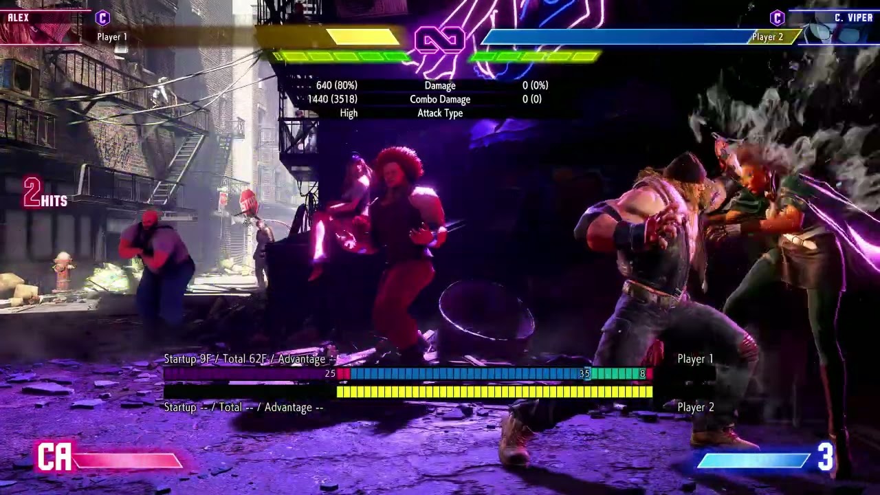 STREET FIGHTER 6 : ALEX CORNER DRIVE IMPACT OPTIMAL COMBO