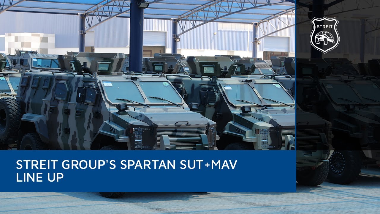 Streit Group's Spartan SUT+MAV  Line up | Safest Armored Personnel Carriers in the World