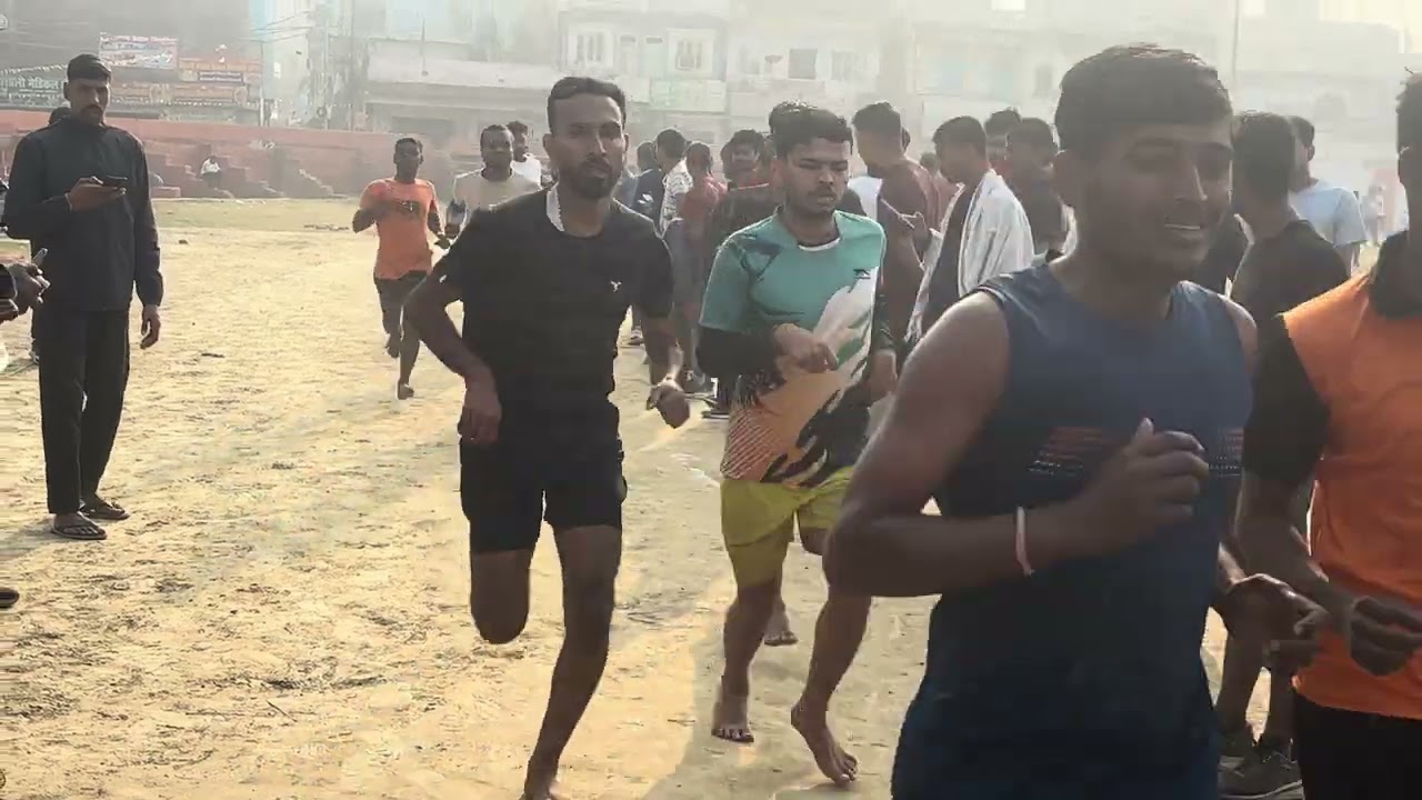 बिहार पुलिस 19838 test बिलकुल गरदनीबाग के जैसा ✅🏃‍♂️🏃‍♂️💯1600 मीटर running…..