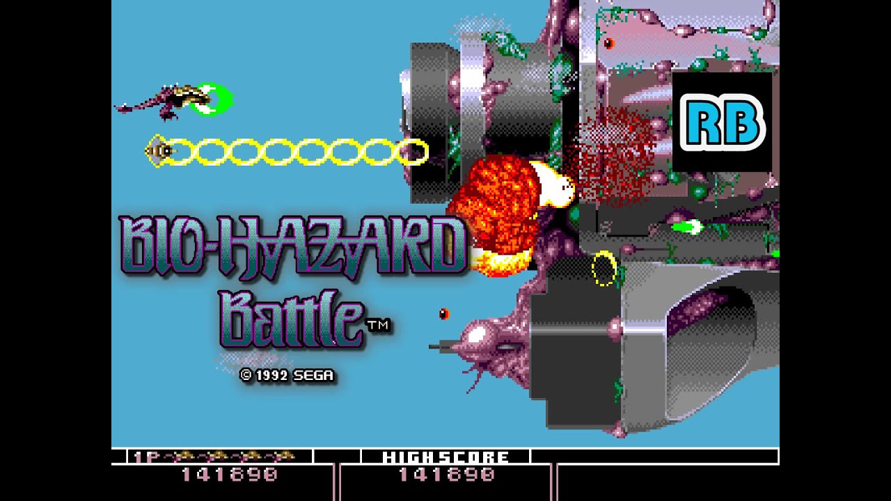 1993 [60fps] Bio hazard Battle (Mega Play) ALL