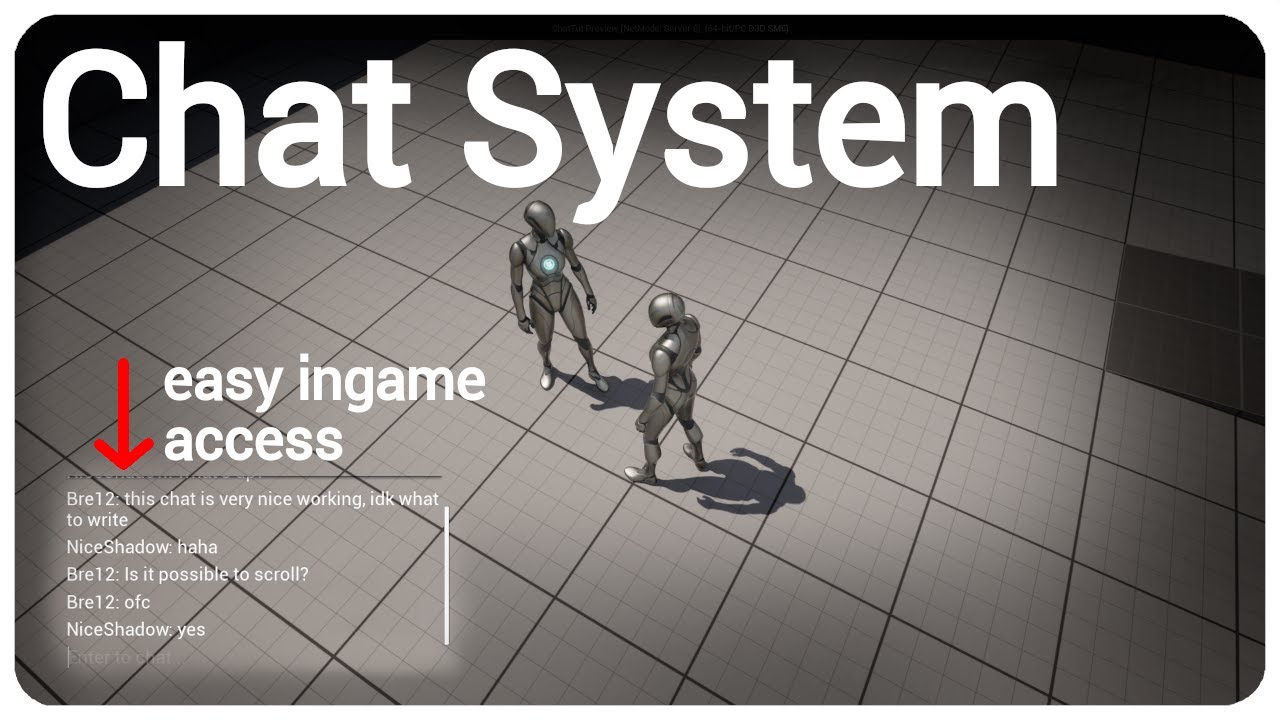 Chat System - Unreal Engine 5 Tutorial [UE5]