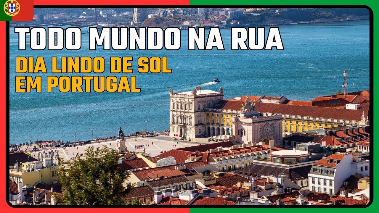 Primeiro dia de SOL em Portugal depois de meses de Tempestades