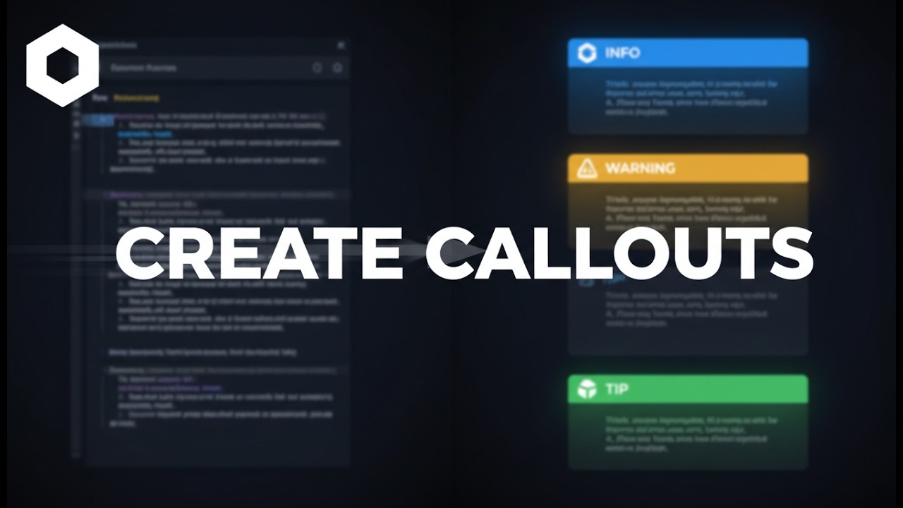 Create Callouts in Obsidian [Simplified]