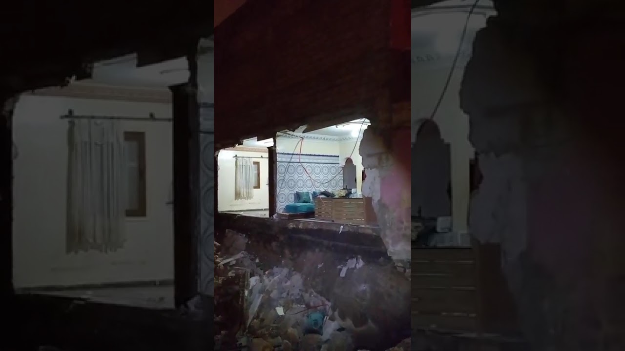 عاجل ومباشرة من الدارالبيضاء.....اش هادشي الناس ناعسين حتى رابت عليهم الفيلا وها السبب