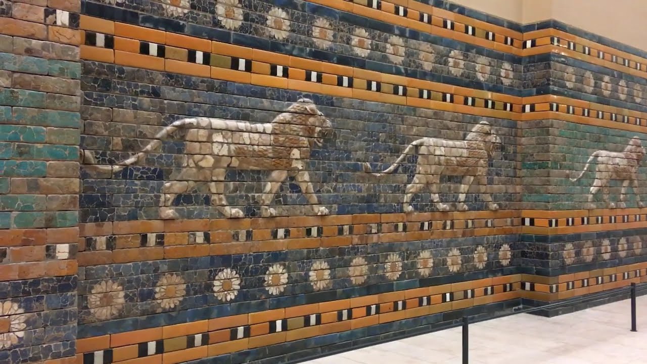 The Magnificent *ISHTAR GATE* (c. 570BC) in the Pergamon Museum, Berlin