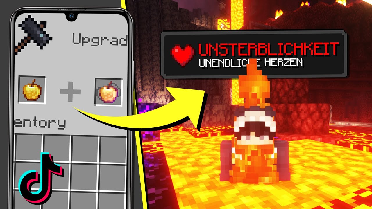 Ich teste 9 VIRALE MINECRAFT TIKTOKS die dein Leben verbessern!