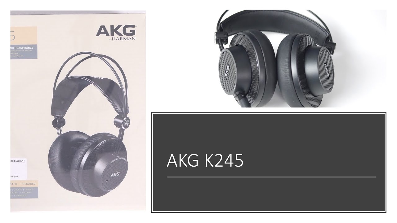 AKG K245 - TEST SŁUCHAWEK