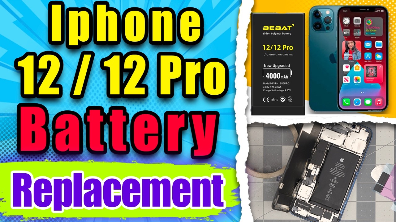 How to Replace iPhone 12 / 12 Pro Battery | Battery Replacement Guide