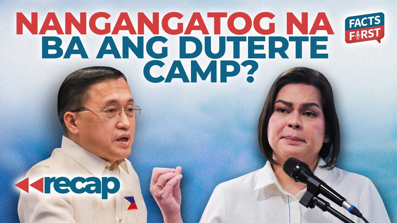 Kabado na ba sina Sara Duterte at Bong Go?