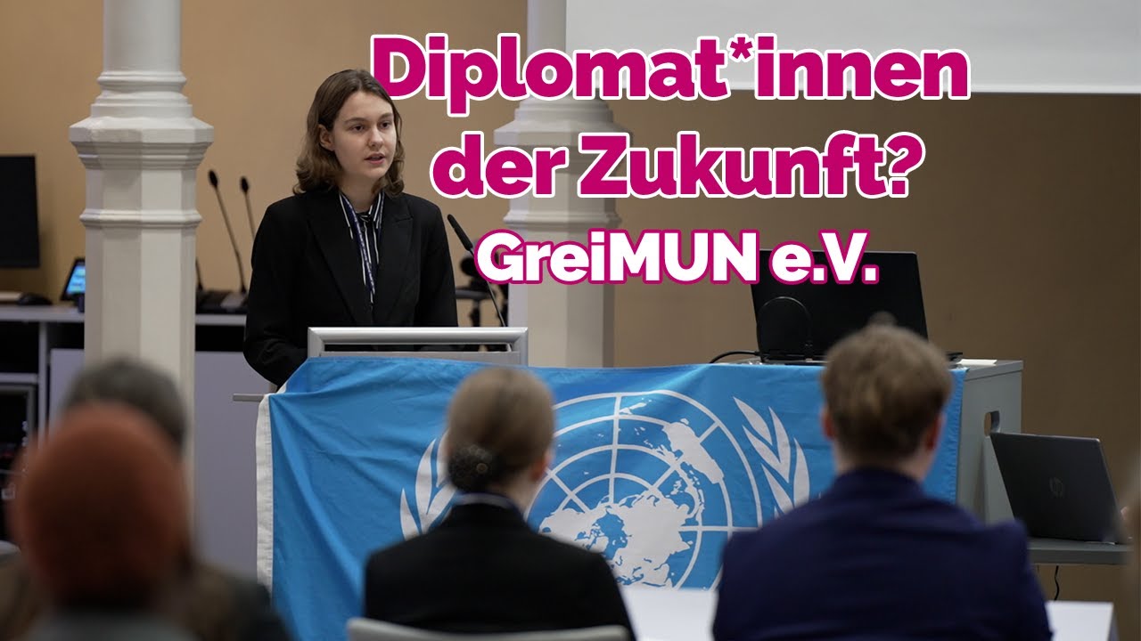 Diplomat*innen der Zukunft? - GreiMUN e.V. || moritz.tv Universität Greifswald