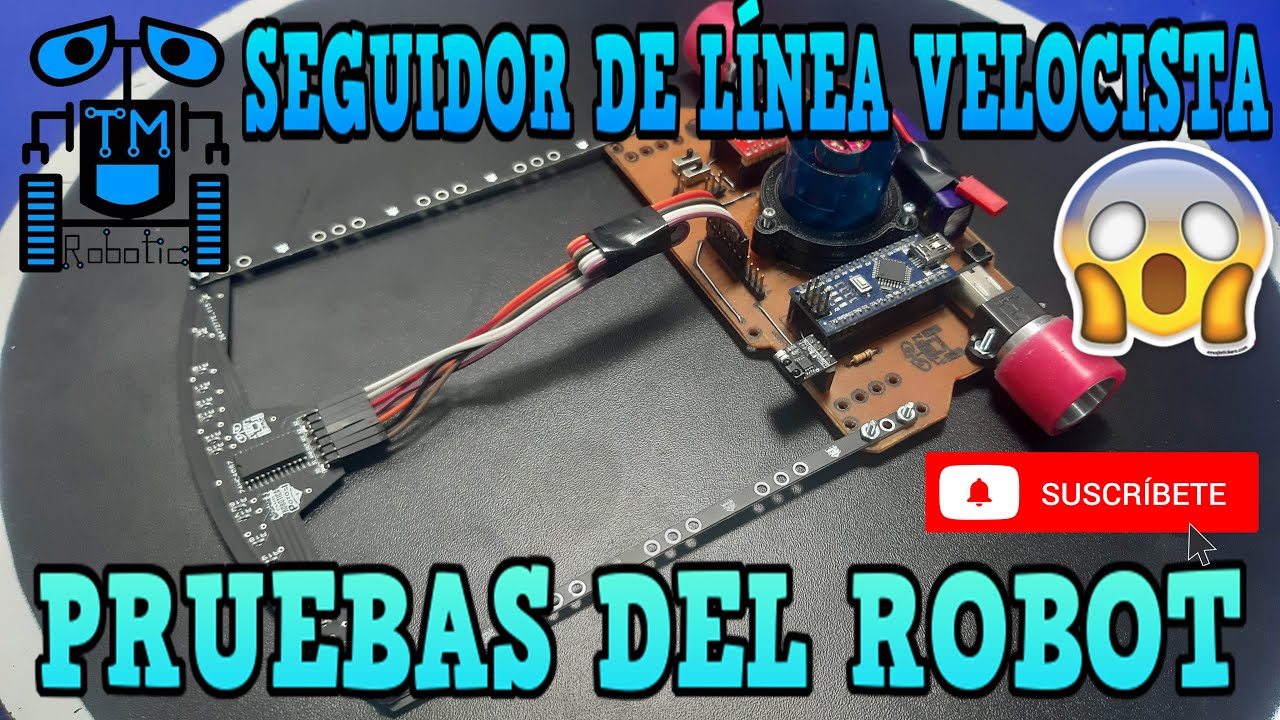 LINE FOLLOWER, CÓMO HACER UN ROBOT SEGUIDOR DE LÍNEA VELOCISTA PROFESIONAL 