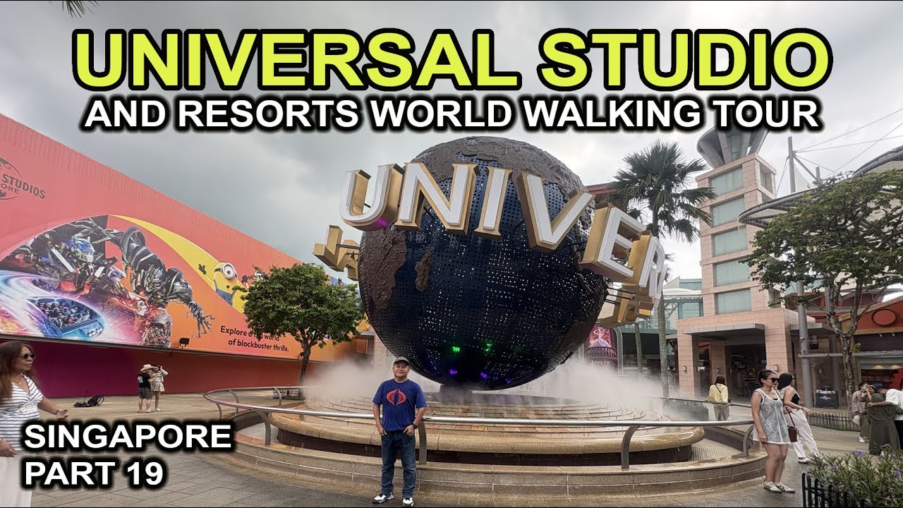 Universal Studio Singapore and Resorts World Sentosa Walking Tour 🇸🇬 - Trip to Singapore - Part 19.