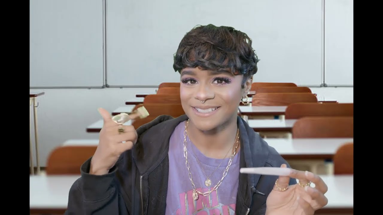 Asmr Stoner Girl in The Back Of Class Sells you Flower