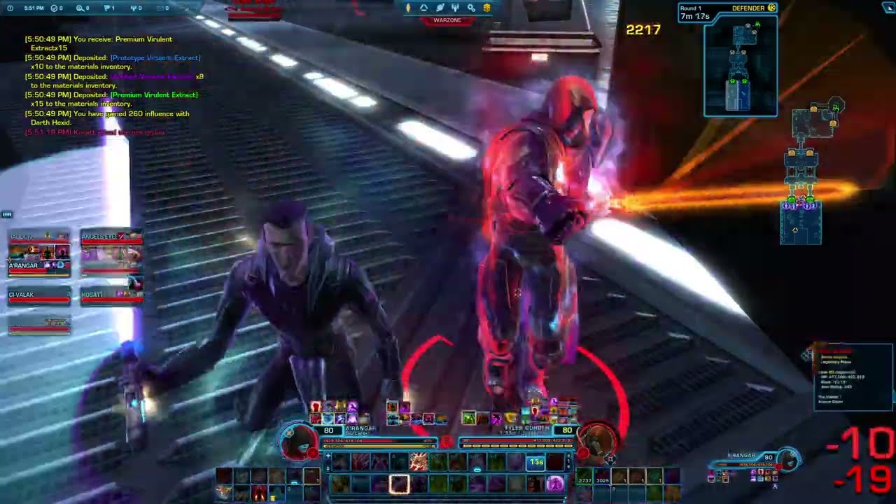 SWTOR Voidstar 28-01-26 Sorcerer (sweet satisfaction: from hunted by the enemy to heroic door cap!)