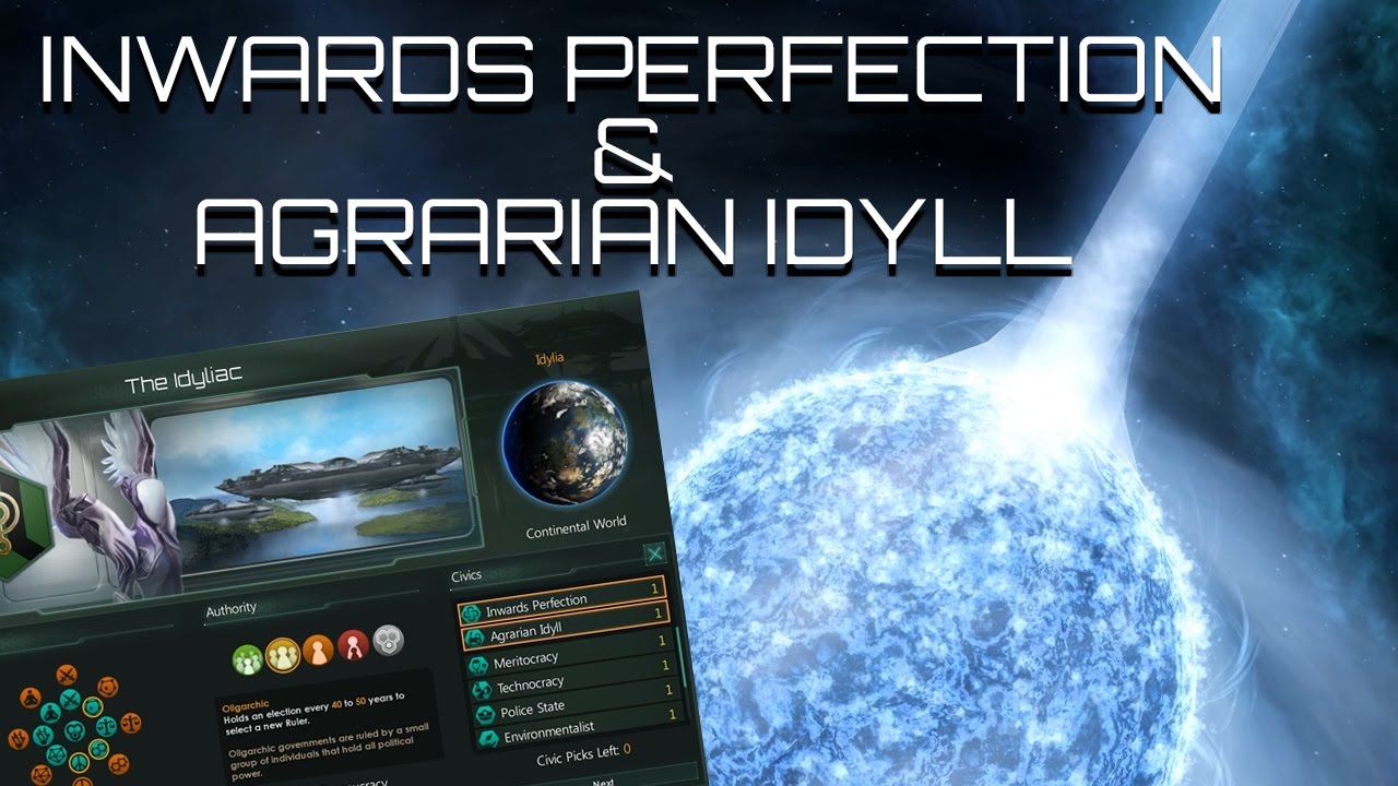 Stellaris - Abusing Agrarian Idyll & Inwards Perfection (For Fun and Profit)