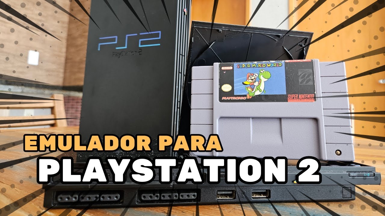 Como Instalar Emulador de Super Nintendo no PlayStation 2!