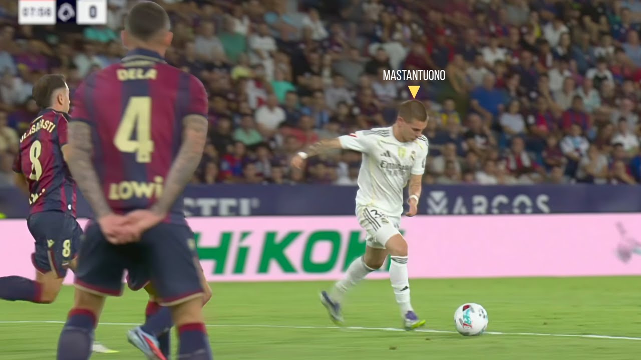 Mastantuono Makes History vs Levante — First Goal for Real Madrid